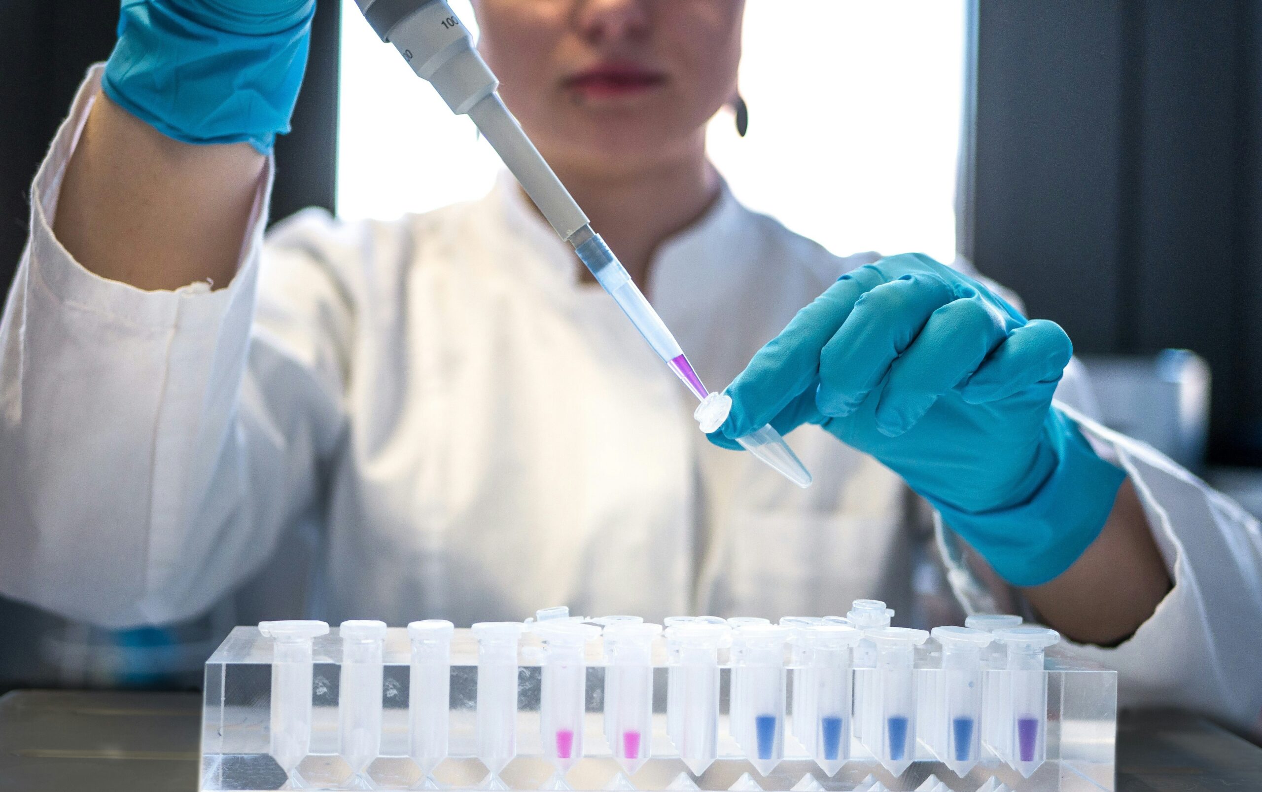 Tecnica di laboratorio durante un’analisi, passaggio necessario per confrontare NDF e digestibilità della fibra